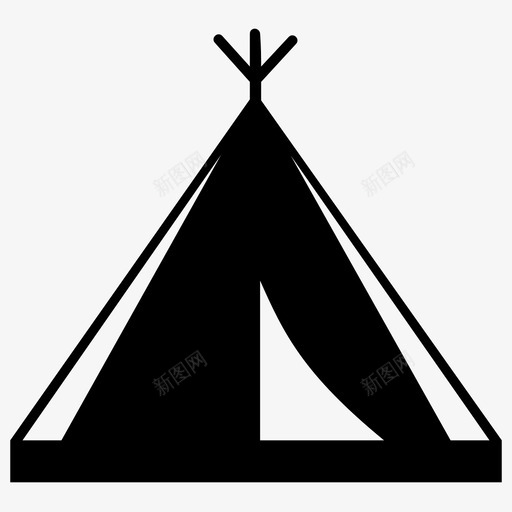 野营帐篷冒险大帐篷svg_新图网 https://ixintu.com 野营 帐篷 冒险 大帐篷 户外 夏令营 父亲节 雕文 图标