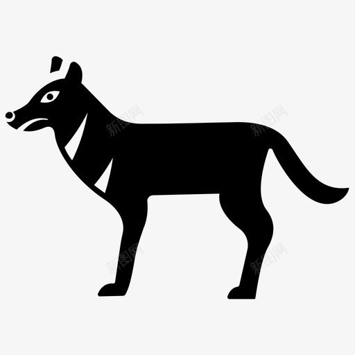 狐狸动物土狼svg_新图网 https://ixintu.com 动物 狐狸 土狼 野生动物 雕文 图标