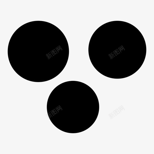 三细胞集群svg_新图网 https://ixintu.com 集群 细胞 收集 结石 计数