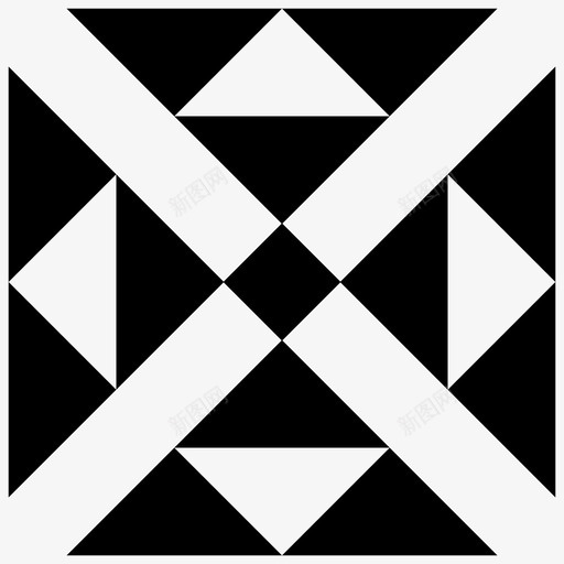 阿兹特克图案古代符号部落图案svg_新图网 https://ixintu.com 部落 图案 阿兹 特克 符号 古代 纹身 线条 图标