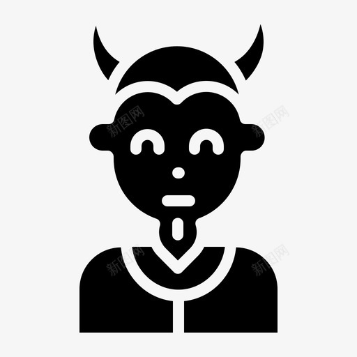 万圣节邪恶的人svg_新图网 https://ixintu.com 万圣节 邪恶