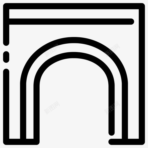 隧道桥梁公路svg_新图网 https://ixintu.com 隧道 桥梁 公路 火车 运输 连通
