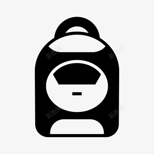 包背包徒步旅行svg_新图网 https://ixintu.com 背包 包背包 徒步旅行 行李 学生