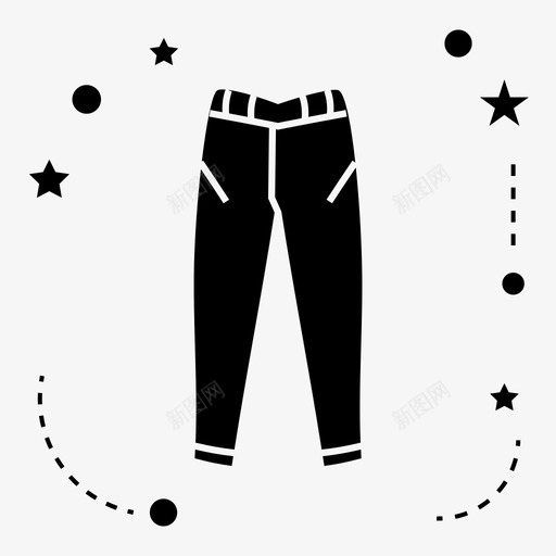 裤子牛仔裤男人svg_新图网 https://ixintu.com 裤子 男人 衣服 牛仔裤 人的