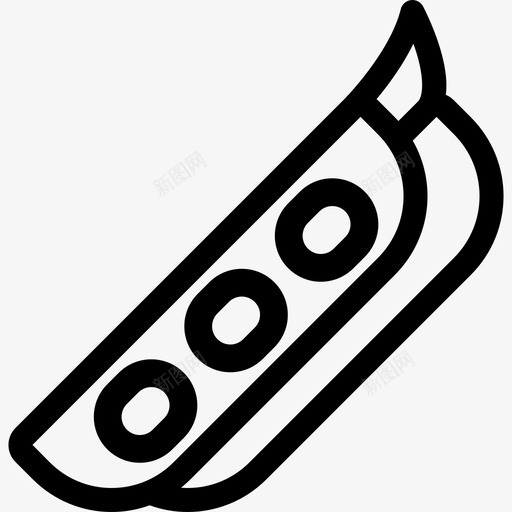 毛豆新鲜绿色svg_新图网 https://ixintu.com 毛豆 新鲜 鲜绿色 豌豆 蔬菜水果 蔬菜
