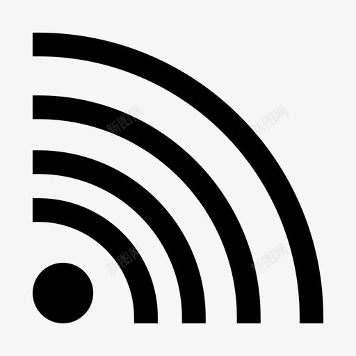 信号连接网络svg_新图网 https://ixintu.com 信号 连接 网络 用户界面 标志 标志符 符号