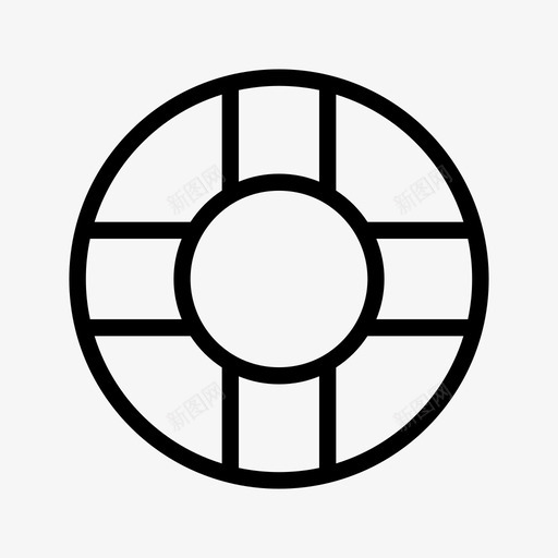 浮标生命拯救svg_新图网 https://ixintu.com 浮标 生命 拯救 海洋 水环 布列塔