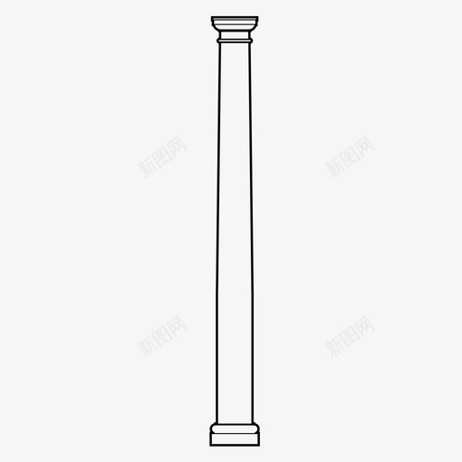 多立克柱建筑古典svg_新图网 https://ixintu.com 立克 建筑 古典 柱多 柱式