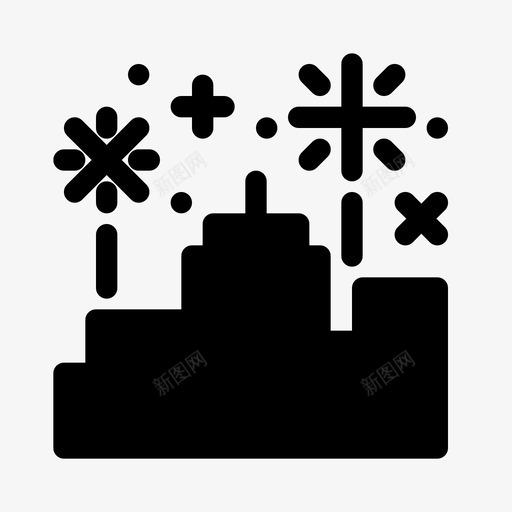 烟花晚会焰火晚会庆祝svg_新图网 https://ixintu.com 烟花 晚会 除夕 焰火 庆祝 鞭炮 铭文