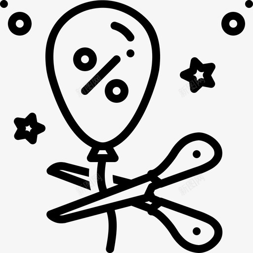 放松管制剪断svg_新图网 https://ixintu.com 放松 管制 剪断