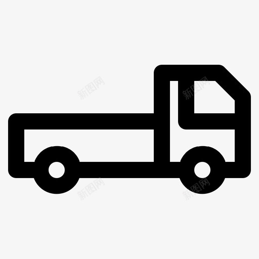 皮卡箱子货物svg_新图网 https://ixintu.com 皮卡 箱子 货物 运输工具 卡车 公共 交通线路