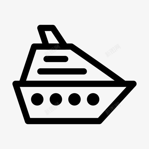 邮轮游轮客轮svg_新图网 https://ixintu.com 海上 邮轮 游轮 客轮 船舶 度假村 酒店 运输