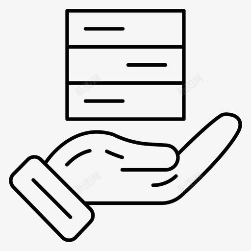 服务器手动保护svg_新图网 https://ixintu.com 存储 服务器 手动 保护 安全 数据库 细线