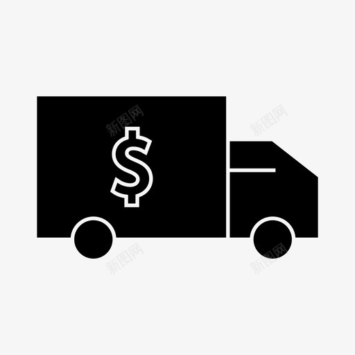 送车更快营销svg_新图网 https://ixintu.com 送车 更快 营销 发货 卡车 公司 业务 字形
