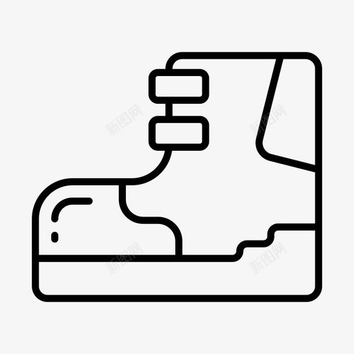 鞋子雪冬天svg_新图网 https://ixintu.com 鞋子 冬天
