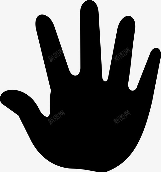 手印指纹svg_新图网 https://ixintu.com 手印 指纹