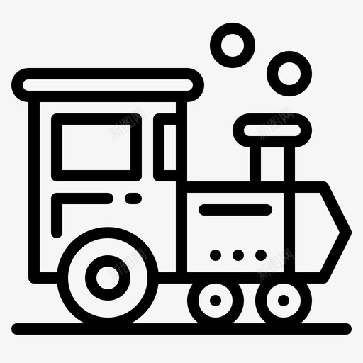 火车火车头铁路svg_新图网 https://ixintu.com 火车 火车头 铁路运输 牛仔