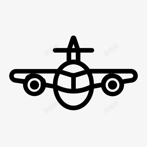 飞机航空运输公共交通svg_新图网 https://ixintu.com 飞机 航空运输 公共 交通