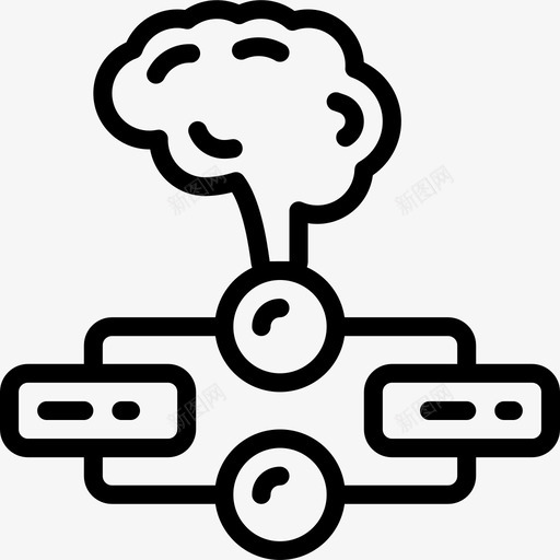 智能流程图大脑数据科学svg_新图网 https://ixintu.com 智能 流程图 大脑 数据 科学 顺序 流程
