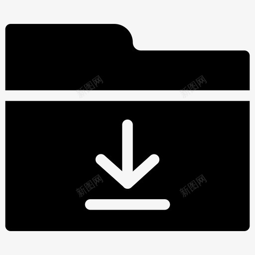 下载文件夹文档文件svg_新图网 https://ixintu.com 文件夹 下载 文档 文件 管理