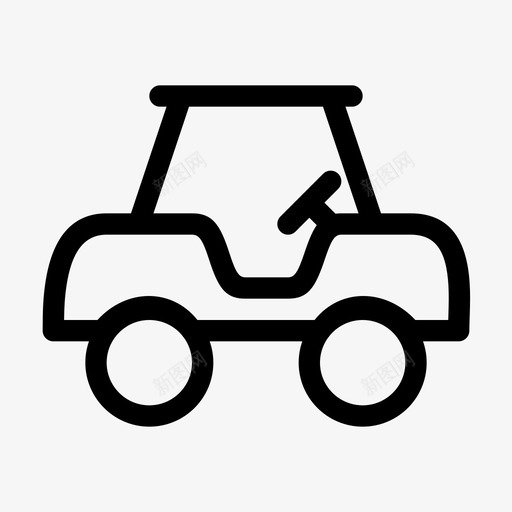 手推车汽车沙滩车svg_新图网 https://ixintu.com 手推车 汽车 沙滩 沙丘 吉普车 车辆 运输工具
