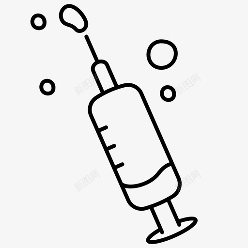 疫苗医疗保健医院svg_新图网 https://ixintu.com 医疗 疫苗 医疗保健 医院 注射器 大纲