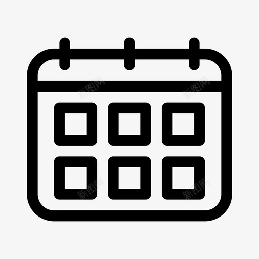 日历社区联系人svg_新图网 https://ixintu.com 日历 社区 联系人 企业家 创业者 活动 业务 管理