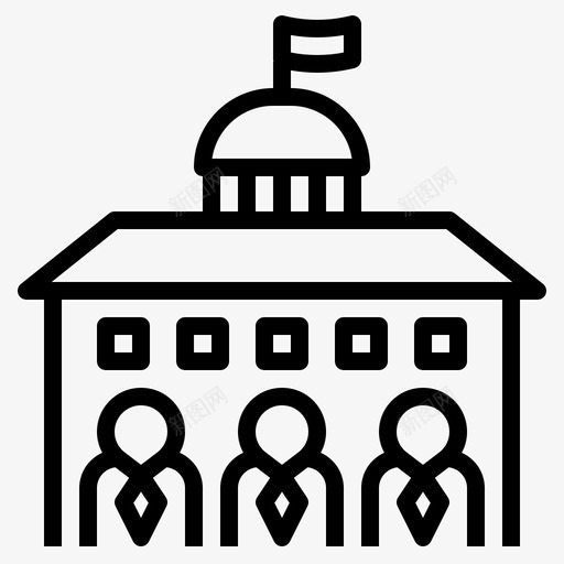 政府国会部长svg_新图网 https://ixintu.com 政治 政府 国会 部长 选举