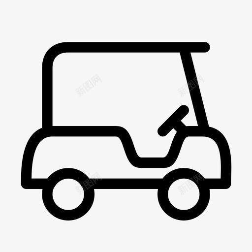 高尔夫球车运输工具车辆svg_新图网 https://ixintu.com 高尔夫球 运输工具 车辆