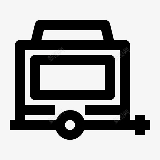 房车交通公共交通线路svg_新图网 https://ixintu.com 房车 交通 公共 交通线路