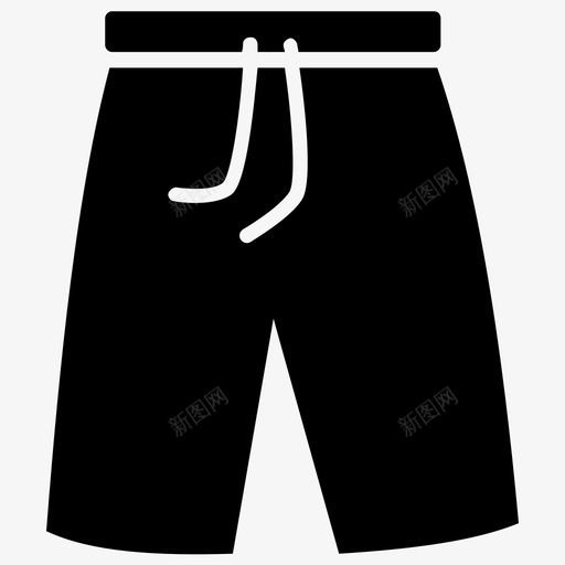 短裤男装睡衣svg_新图网 https://ixintu.com 短裤 男装 睡衣 睡衣裤 裤子 睡裤 岛雕 图案