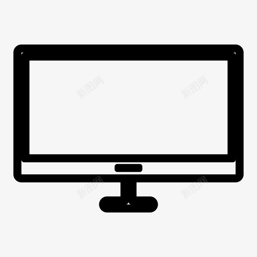 电视监控观看svg_新图网 https://ixintu.com 观看 电视监控 住宿 酒店 醒目 图标