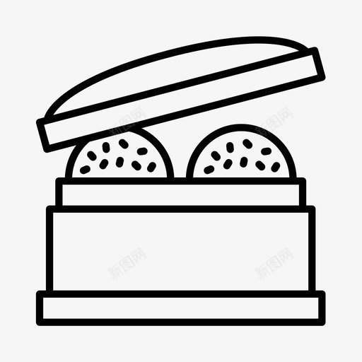 点心中餐烹饪svg_新图网 https://ixintu.com 点心 中餐 烹饪 餐饮 食品 餐厅