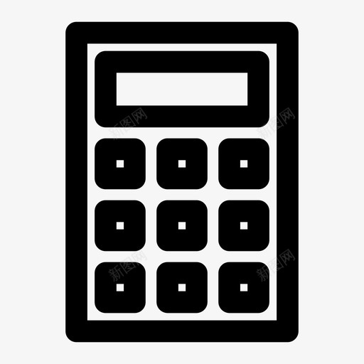 计算器教育机器svg_新图网 https://ixintu.com 计算器 教育 机器 数学 学校