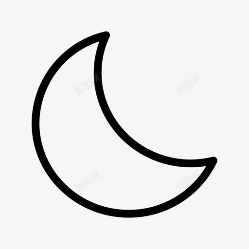 月夜天气天气和云svg_新图网 https://ixintu.com 月夜 天气 气和