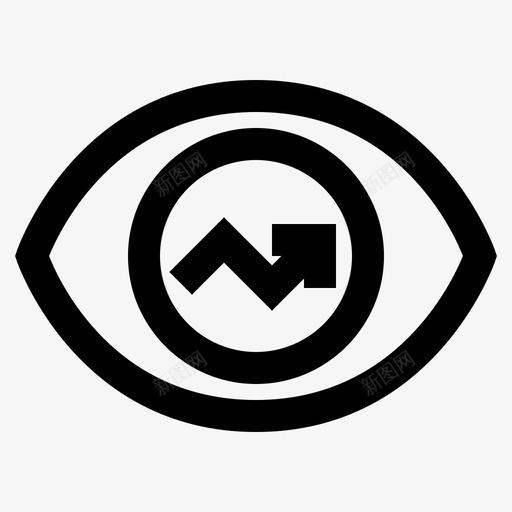 视觉商业眼睛svg_新图网 https://ixintu.com 商业 视觉 眼睛 市场营销 营销