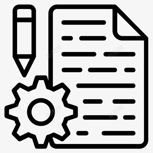 项目管理文档设置页面设置svg_新图网 https://ixintu.com 项目管理 设置 项目 计划 文档 页面 配置文件 管理 业务 划行 图标