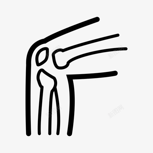 腿骨关节骨科svg_新图网 https://ixintu.com 腿骨 骨关节 关节 骨科 人体 器官 疾病