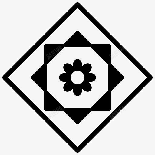 民族边界设计垫纹身标志svg_新图网 https://ixintu.com 部落 民族 边界 设计 纹身 标志 图案 符号 线图 图标