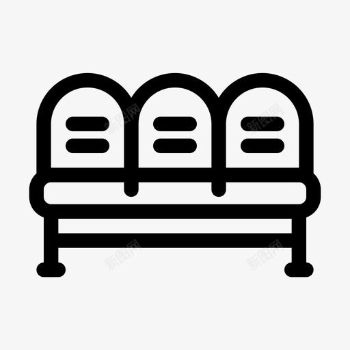 候诊室椅子健康svg_新图网 https://ixintu.com 候诊室 医疗 椅子 健康 医院 病人