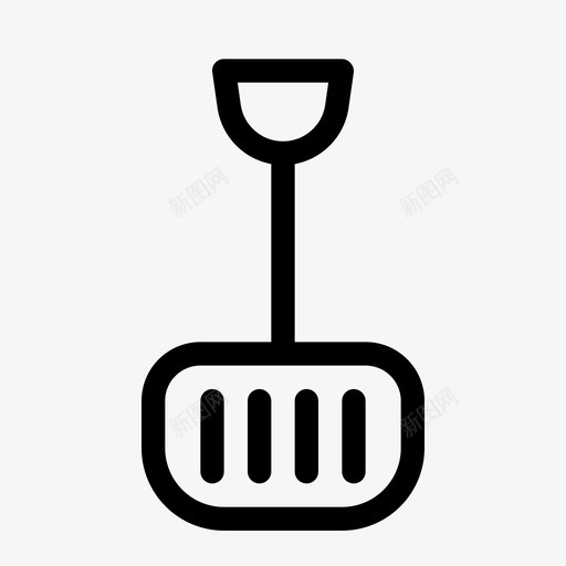 范围领域铲子svg_新图网 https://ixintu.com 冬季 范围 领域 铲子