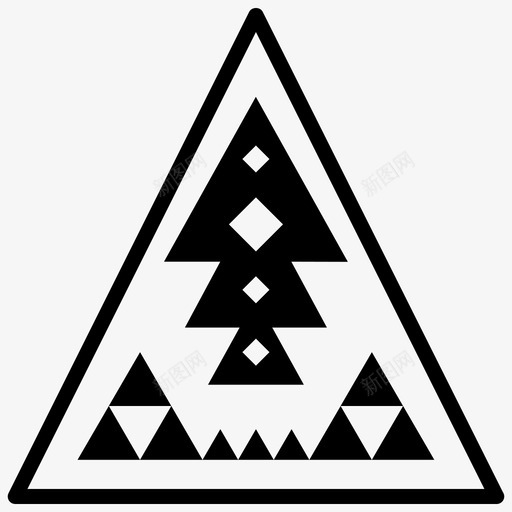 部落帐篷古代图案野营svg_新图网 https://ixintu.com 部落 帐篷 古代 图案 野营 印度 文化 纹身 线图 图标