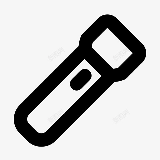 手电筒gui用户界面svg_新图网 https://ixintu.com 用户界面 手电筒 图形