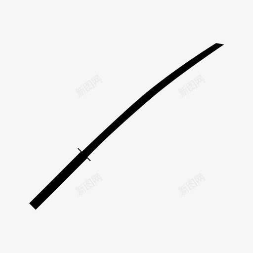 武士刀日本忍者svg_新图网 https://ixintu.com 武士 日本 忍者剑