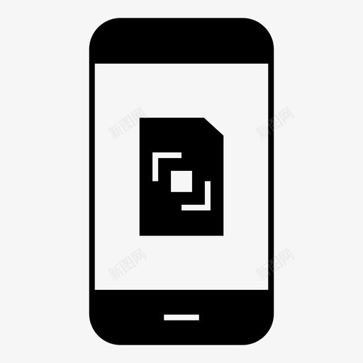 sim卡移动多功能svg_新图网 https://ixintu.com 卡卡 移动 多功能 电话 智能 手机