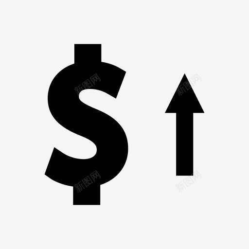 利润美元费用svg_新图网 https://ixintu.com 利润 美元 费用 金钱 付款 支出 公司 业务 字形