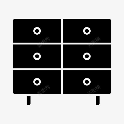 柜子架子svg_新图网 https://ixintu.com 柜子 架子
