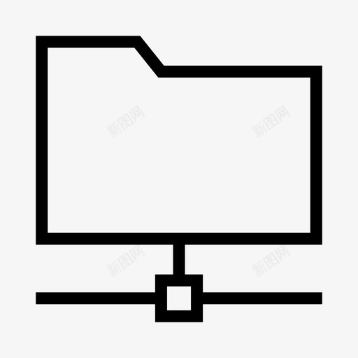 文件夹共享数据文件svg_新图网 https://ixintu.com 文件夹 共享 数据 文件 存储
