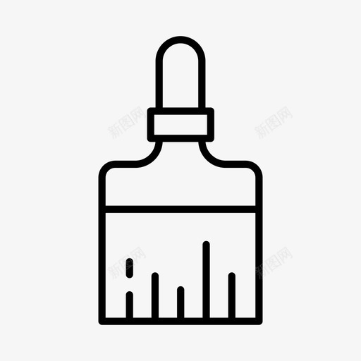 画笔房子油漆工svg_新图网 https://ixintu.com 翻新 画笔 房子 油漆工 油漆