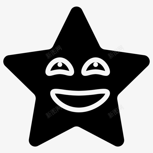滚动的眼睛明星表情情感有趣svg_新图网 https://ixintu.com 滚动 眼睛 明星 表情 情感 有趣